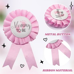 2 Pieces Daddy and Mommy to Be Pin, Celebration Gender Reveal Party Decoratio…