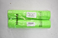 Newwiee 24 Pack Fluorescent Flag Party Decor Neon Green Hazardous Area Markers