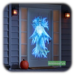 Halloween GHOST BRIDE LED Light Projector Spooky Haunted Floating Apparition