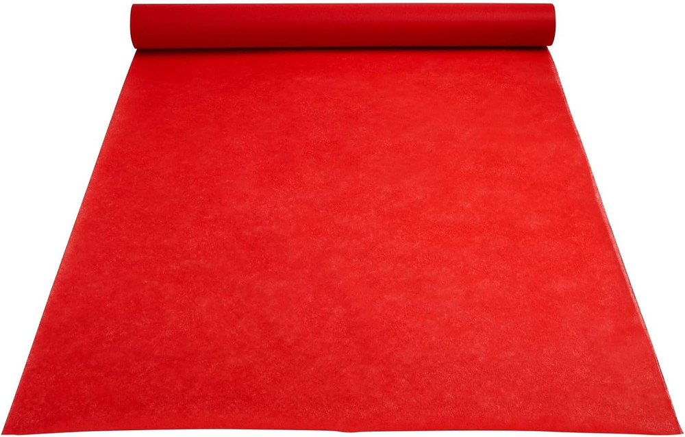 Red Carpet Runner for Party – Ceremony Entrance Decor with Red Party Carpet – Ve