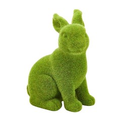 GatheringRain Easter Bunny Decorative Ornament Small 2pcs Standing+sitting