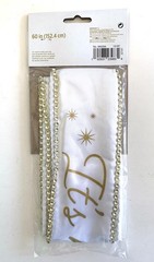 12 Piece 40th Birthday Room Decorating Kit w/ Sash & Confetti Gold Color