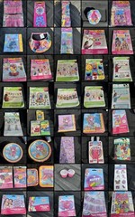 All Trade Mark & Main Character Party Supply LOT.