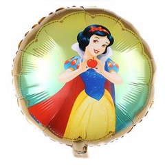 8 Pack Princess Foil Balloons Party Decorations for Birthday Wedding Baby Shower