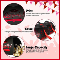 30 Graduation Cap Gift Boxes with Tassel for Class of 2026 Party Favors