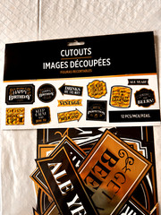 OVER THE HILL ‘Better With Age’ CUTOUTS (12pc) Get Your Beers On! Party Decor