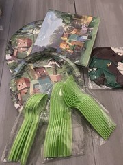 Minecraft Birthday Party Bundle for 10 Guests