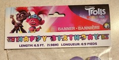 Trolls Birthday Party Set Banner Table Centerpieces Ceiling Decorations #40123
