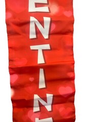 71 x 12 Inches Valentine’s Day Lighted Banner for Doorway, Porch, Yard