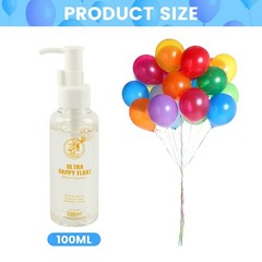 Helium Balloon Protection Fluide Bottle with Pump,Effective Hi-Float Balloons…
