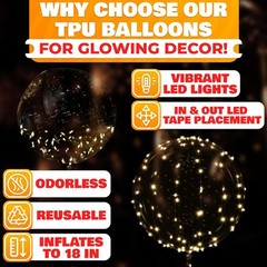 13ft 40LED Ribbon Fairy String Lights for Christmas Tree Party Home Decoration