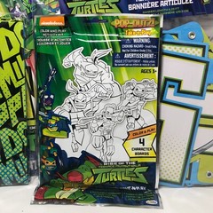 TMNT (Teenage Mutant Ninja Turtles) Birthday Party Supplies, Invitations, Banner