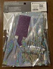 Spritz Happy Birthday Banner Multi Color Glitter Banner Large