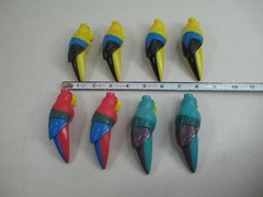 Vintage Party light string light covers parrots tropical bird no lights