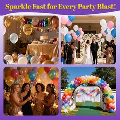 Balloon Shine Spray for Party : 15 oz Balloons Spray Silicone for Easter Hall…