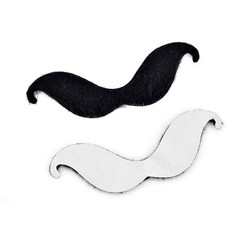 60 Pcs Fake Mustache Self Adhesive Novelty Fake Beard False Facial Hair