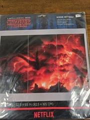 Stranger Things Wall Scene Setters Netflix NEW