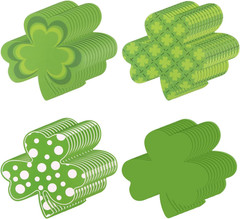 108 Pcs Spring Flowers Paper Cutouts,Assorted Color Cut Outs Double Printed with