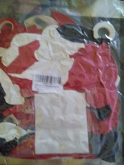 Red Black and White Balloons 159 PCS 18, 12,10 And 5Inch Black Red White