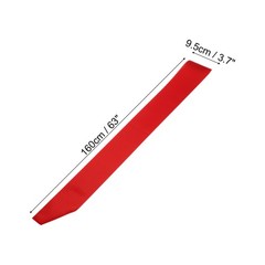 63″x4″ Blank Satin Sash DIY Plain Sash Prom Queen Sashes Red