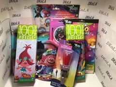 «Trolls» Birthday Party Supplies, Banners, Stickers, Plates, Decoration Kits