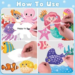 97 PCS Ocean Animal Bulletin Board Decorations Under The Sea Classroom Decor