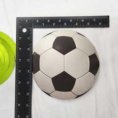 Soccer Ball Party Decor Hanging Ceiling Spirals Green White Black Set Of 8