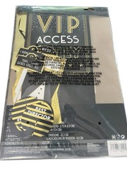 New Awards Night Buffet Party Decorations Gold Black 3 Pack Of 18 Pieces Each