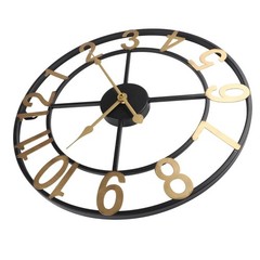 Functional and Stylish Vintage Wall Clock for For outdoors in Two Size Options