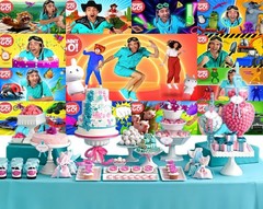 Danny Go Backdrop Kids Birthday Party Decoration Banner Background Vinyl 5x3ft