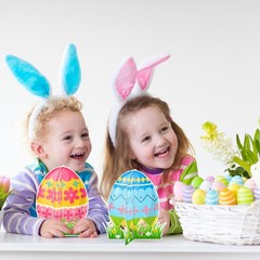 Easter Honeycomb Centerpieces Table Toppers Colorful Easter Egg Centerpieces Tab