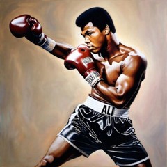 Muhammad Ali Inspired Fan Art
