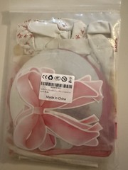 36pc Pink White Bow Coquette Balloons & Hanging Swirl Birthday Decorations Decor