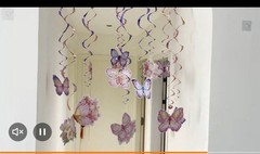 266 Pcs Birthday Decorations Set Kits for Woman Girls, Purple, Prink &Gold