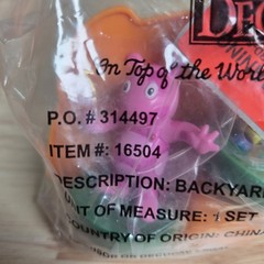 2007 The Backyardigans DecoPac Set Cake Topper Pablo And Uniqua NEW SEALED BAG