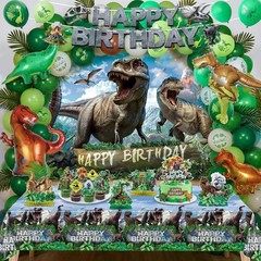 Dinosaur Birthday Decorations Dino Wrold Party Decorations Set Included Dino …