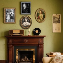 Haunted House 3D Portraits – Wall Decor with Changing Faces for Halloween Fun