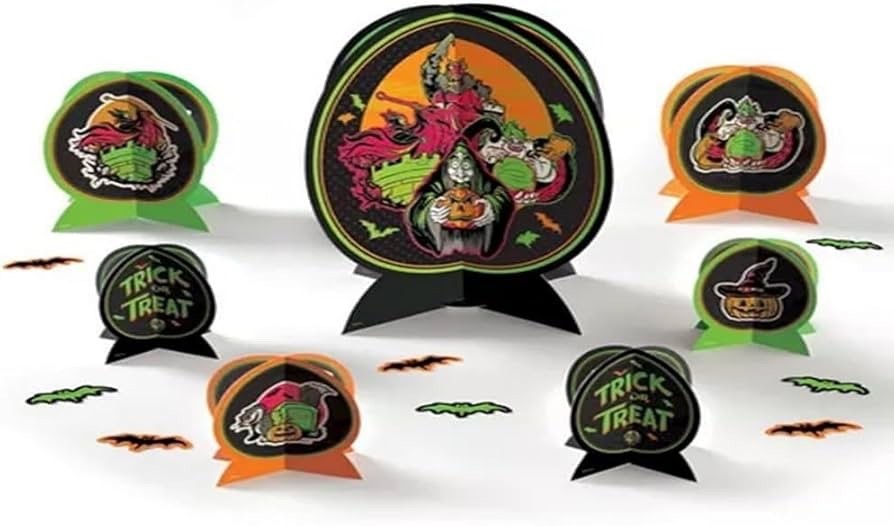 Disney Villains Halloween Party Table Decorations Kit New!!!
