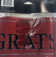 Congrats Grad Red 24in Foil Banner