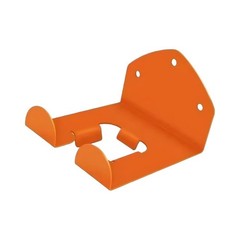 Tool Hook for Wall Mounted Garage Organizer Bracket 15cm Orange Metal Design