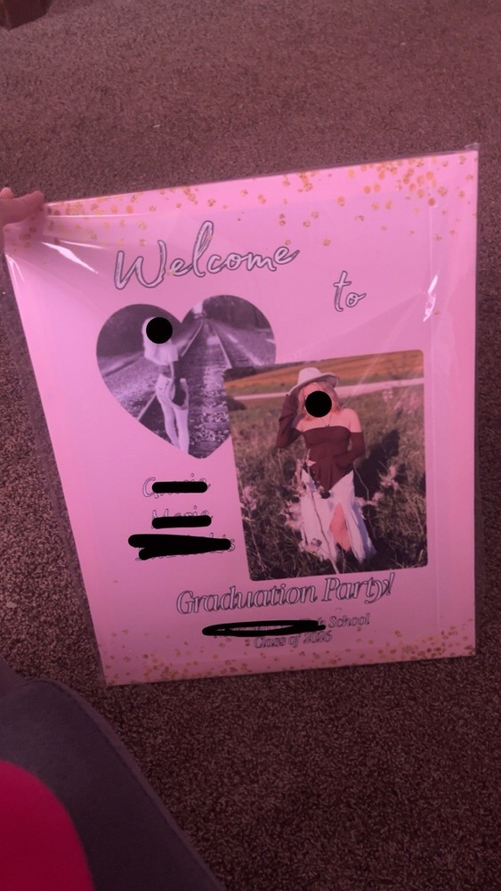 Custom Graduation Sign! Class of 2026, plz message before buying for customizing