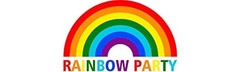 205Ft Rainbow Party Decorations Big Polka Dots Tissue Paper Backdrop Streamer
