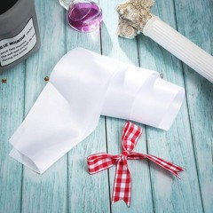 12 Pieces Blank Satin Sashes Plain Sashes Party Accessory for Graduation Wedding
