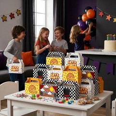 Creative 12 Pcs Horror Game Inspired Treat Boxes for Unique Party Celebrations