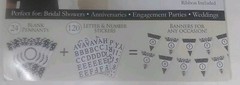 Party Banner Kit Personalized Amscan Black White Polka Dots Floral Scroll Create