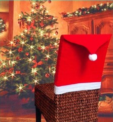 Christmas Chair Covers Tablecloth Runner Decoration Xmas Dinner Party Santa Gift