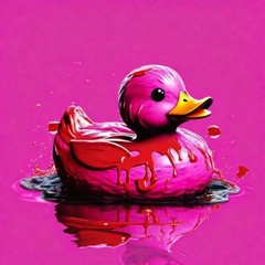 Pink Rubber ducky Extreme Horror Edition 3 Piece Set 1 Of 3
