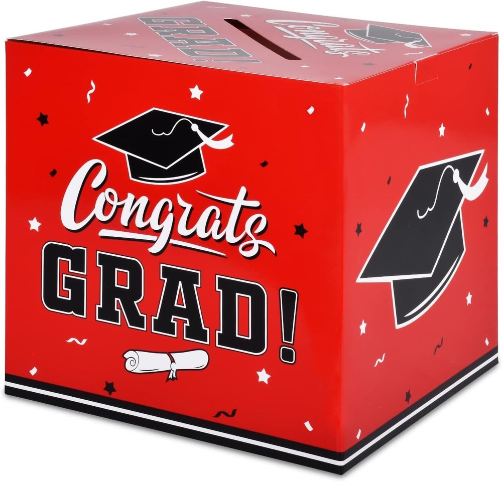 Graduation Decorations 2026 Grad Card Box for Gift Graduation Party Favors Deco