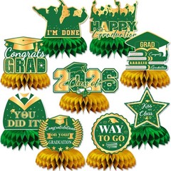 Graduation Table Decorations Class of 2026, 9Pcs Graduation Centerpieces for …