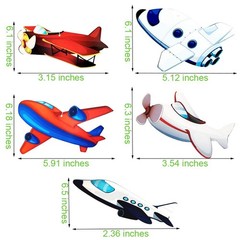 30 CT Airplanes Hanging Swirl Decorations for Airplane Themed Birthday Party